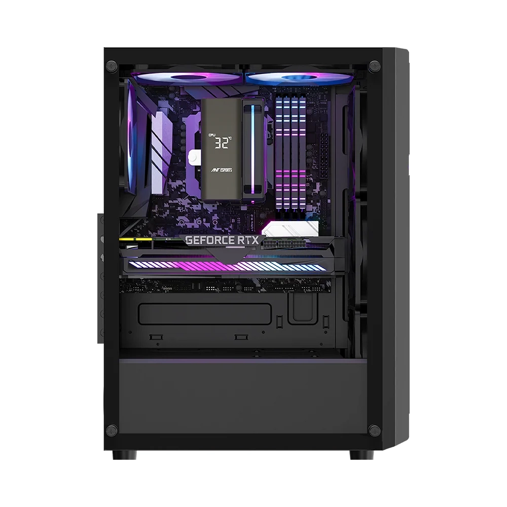 Ant Value Mid Tower Cabinet (	ATX, M-ATX, M-ITX) VM25 view 4